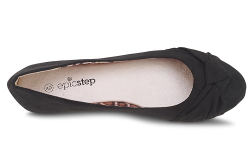 Stylish Knot Front Ballet Flats for Women